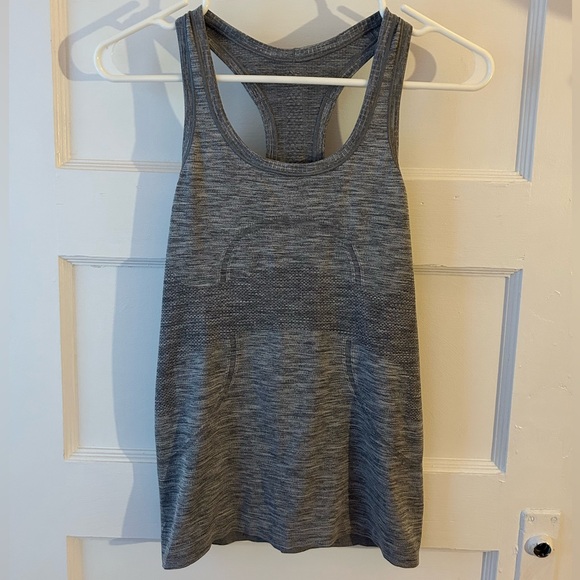lululemon athletica Tops - Lululemon grey and back tank top